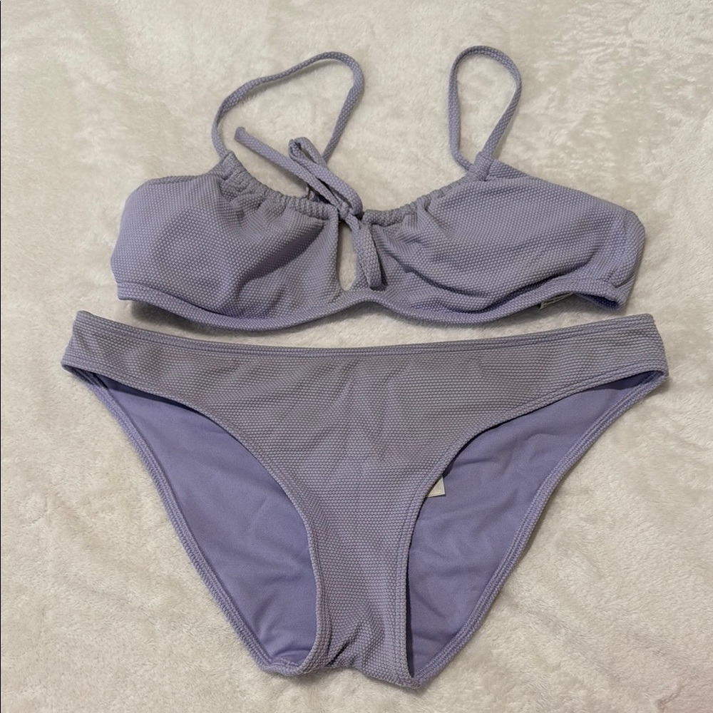 Hollister Light Purple Bikini Set